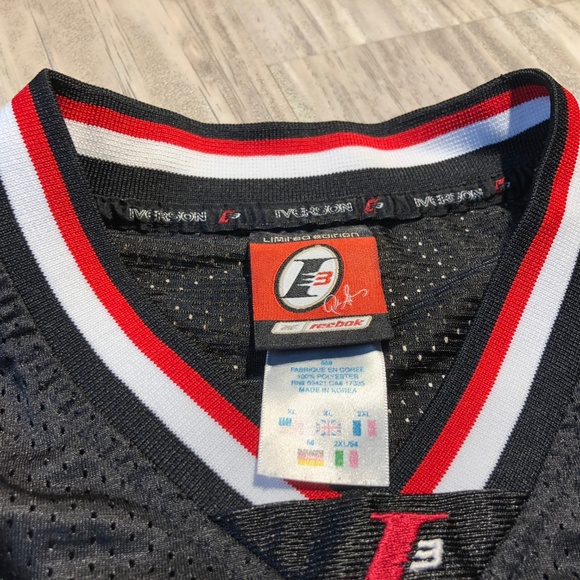 Reebok Men XLarge Allen Iverson I3 NBA Jersey XL - Picture 4 of 8